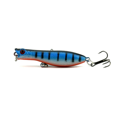 HENGJIA Artificial Fishing Lures Popper Bionic Fishing Bait with Hooks, Length: 6 cm, Random Color Delivery - Outdoor & Sports by HENGJIA | Online Shopping UK | buy2fix