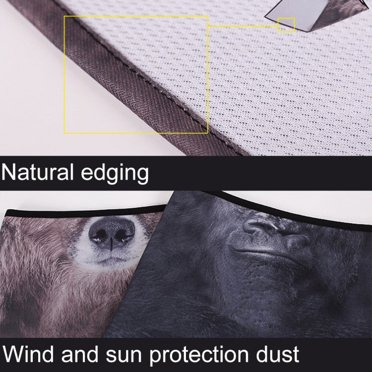 Multifunction Outdoor Windproof Triangle Towel Animal Mask Hood - Protective Helmet & Masks by buy2fix | Online Shopping UK | buy2fix