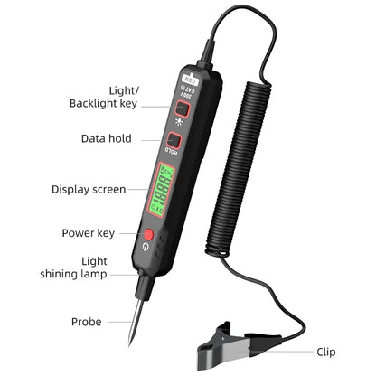 HABOTESA HT86A Car Digital Display Circuit Test Pen - In Car by buy2fix | Online Shopping UK | buy2fix