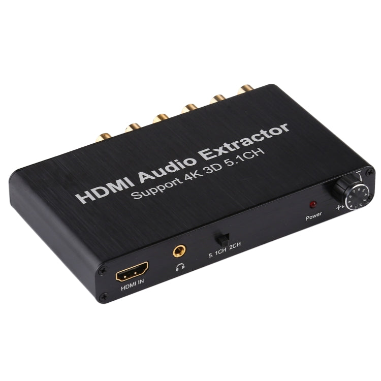 4K 3D HDMI 5.1CH Audio Decoder Extractor - Computer & Networking by buy2fix | Online Shopping UK | buy2fix