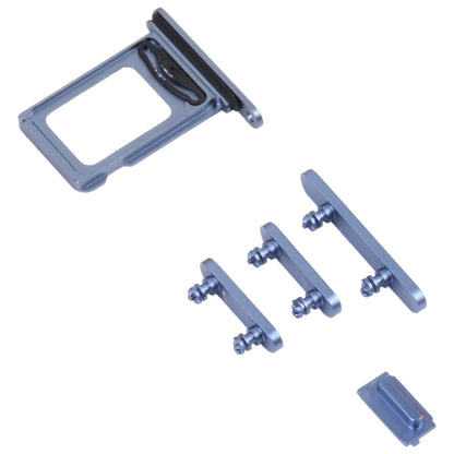 SIM Card Tray + SIM Card Tray + Side Keys for iPhone 14 Plus (Blue) - Repair & Spare Parts by buy2fix | Online Shopping UK | buy2fix