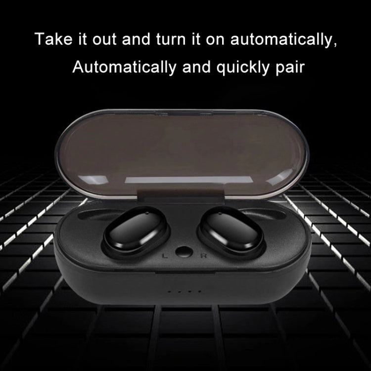 TWS-4 IPX5 Waterproof Bluetooth 5.0 Touch Wireless Bluetooth Earphone with Charging Box, Support HD Call & Voice Prompts(White) - TWS Earphone by buy2fix | Online Shopping UK | buy2fix