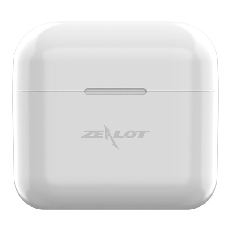 ZEALOT T3 Bluetooth 5.0 TWS Wireless Bluetooth Earphone with Charging Box, Support Touch & Call & Power Display(White) - TWS Earphone by ZEALOT | Online Shopping UK | buy2fix