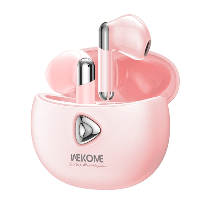 WK V53 Dot Color Series TWS Wireless Bluetooth Noise Canceling Earphones (Pink) - TWS Earphone by WK | Online Shopping UK | buy2fix