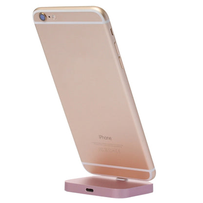 8 Pin Stouch Aluminum Desktop Station Dock Charger for iPhone(Rose Gold) - Apple Accessories by buy2fix | Online Shopping UK | buy2fix