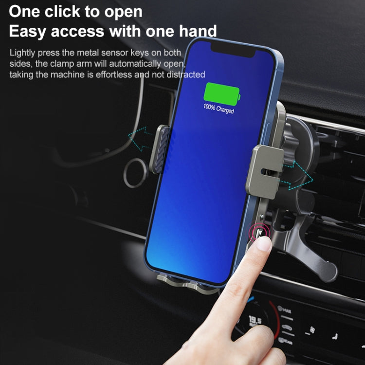 MOMAX CM18D Q.MOUNT SMART5 Infrared Induction Rotating Wireless Charging Car Holder - In Car by MOMAX | Online Shopping UK | buy2fix
