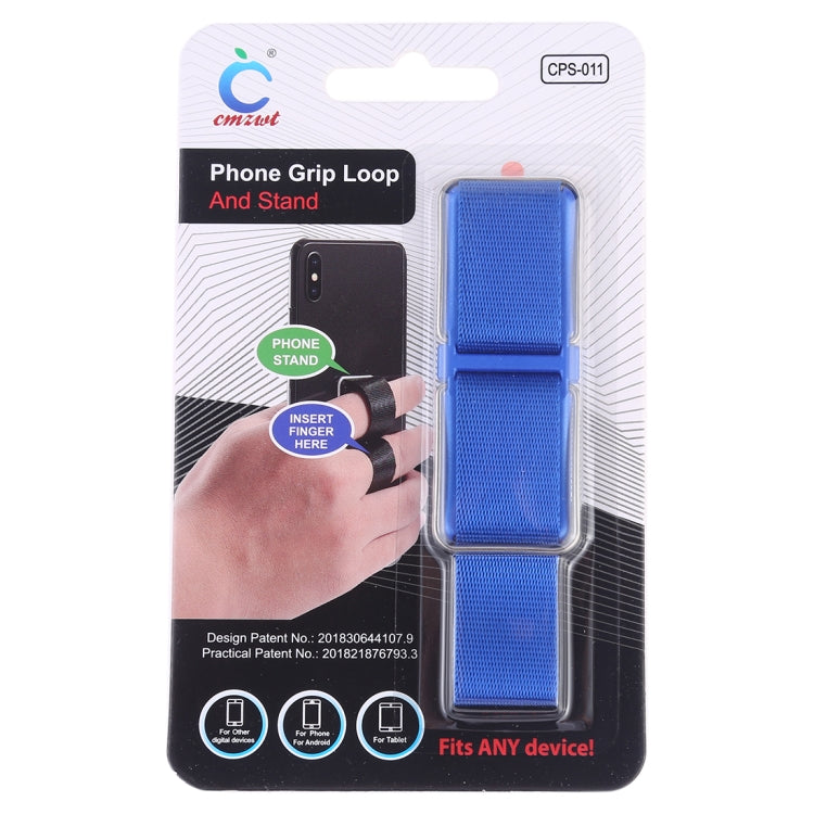 CPS-011 Universal Phone Grip Loop & Stand Holder (Dark Blue) - Ring Holder by buy2fix | Online Shopping UK | buy2fix