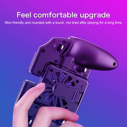 S-03 Six-finger Linkage Semiconductor Cooling Mobile Phone Gamepad with Bracket, Suitable for 4.7-6.5 inch Mobile Phones - Cooling Fan Radiator by buy2fix | Online Shopping UK | buy2fix