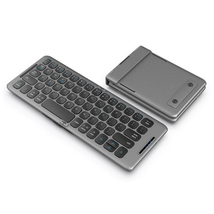 B088 Universal Mini Foldable Three-channel Bluetooth Wireless Keyboard - Mini Keyboard by buy2fix | Online Shopping UK | buy2fix