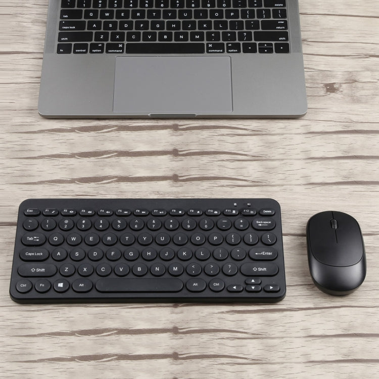 K380 2.4GHz Portable Multimedia Wireless Keyboard + Mouse (Black) - Wireless Keyboard by buy2fix | Online Shopping UK | buy2fix