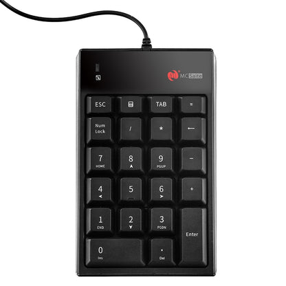 MC Saite MC-061 23 Keys Wired Numeric Keyboard - Wired Keyboard by MC Saite | Online Shopping UK | buy2fix