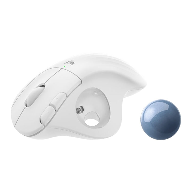 Logitech ERGO M575 Creative Wireless Trackball Mouse (White) - Wireless Mice by Logitech | Online Shopping UK | buy2fix