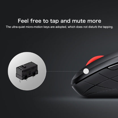 Lenovo ThinkLife Dual Mode Mute Wireless Bluetooth Mouse (Black) - Wireless Mice by Lenovo | Online Shopping UK | buy2fix