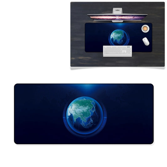 YINDIAO Large Rubber Mouse Pad Anti-skid Gaming Office Desk Pad Keyboard Mat, Size: 800x300mm (Earth) - Computer & Networking by YINDIAO | Online Shopping UK | buy2fix