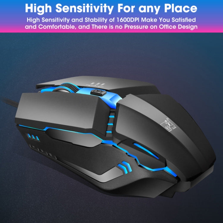 ZGB K3 USB RGB Streamer Wired Gaming Mouse(Black) - Wired Mice by Chasing Leopard | Online Shopping UK | buy2fix