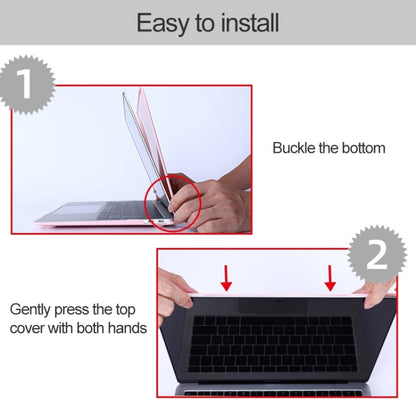 For Huawei MateBook X Pro 2022 Shockproof Frosted Laptop Protective Case (Transparent) - Other by buy2fix | Online Shopping UK | buy2fix