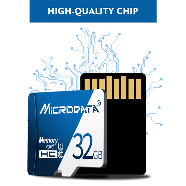 MICRODATA 128GB U3 Blue and White TF(Micro SD) Memory Card - Micro SD Card by MiCRODATA | Online Shopping UK | buy2fix