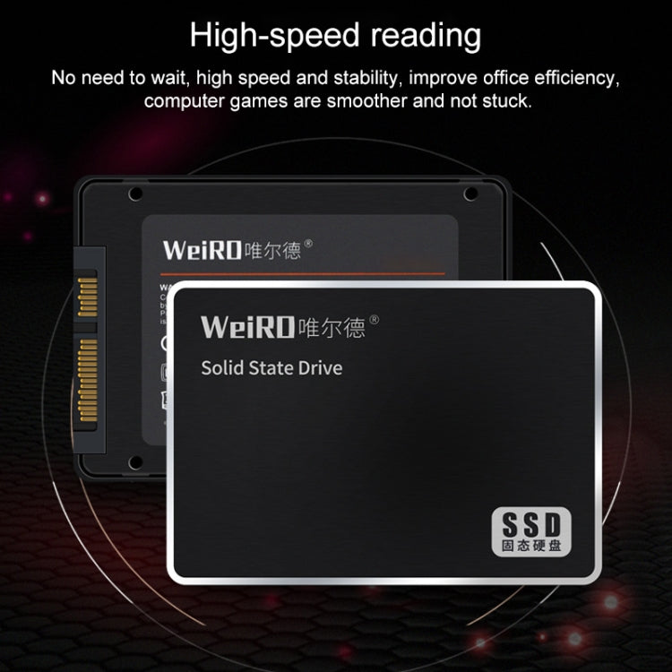 WEIRD S500 120GB 2.5 inch SATA3.0 Solid State Drive for Laptop, Desktop - Computer & Networking by buy2fix | Online Shopping UK | buy2fix