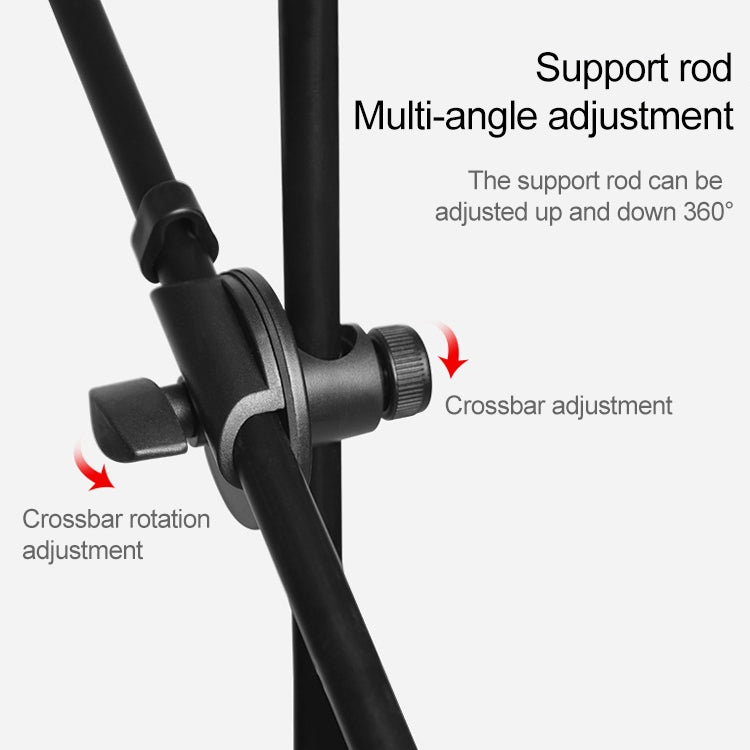 Desktop Mobile Phone Overhead Bracket Photography Micro-Course Video Recording Live Broadcasting Tripod,Single-camera Setup - Consumer Electronics by buy2fix | Online Shopping UK | buy2fix