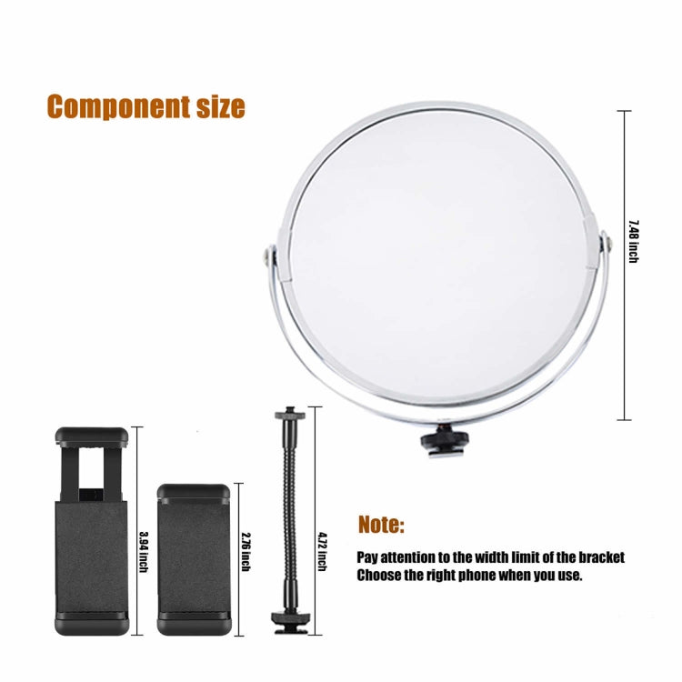 MANTOO RL-12 II 100-240V 28W 12 inch Two-color Dimmable Ring Fill Light with Tripod - Consumer Electronics by MANTOO | Online Shopping UK | buy2fix