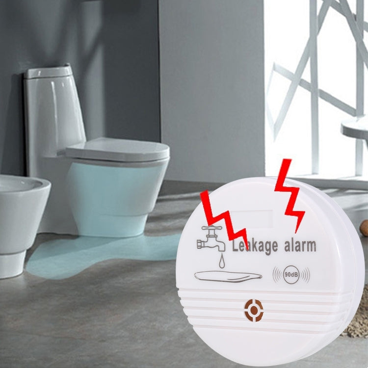 360 Degrees Water Leak Detector Sensor 85dB Volume Water Leakage Alarm for Home Kitchen, Toilet, Floor - Security by buy2fix | Online Shopping UK | buy2fix