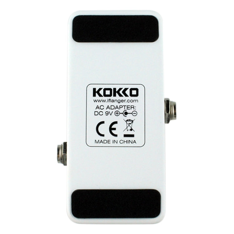 KOKKO FBS2 2-Band EQ Booster Mini Guitar Effect Pedal(White) - Guitar Tuner Accessories by KOKKO | Online Shopping UK | buy2fix