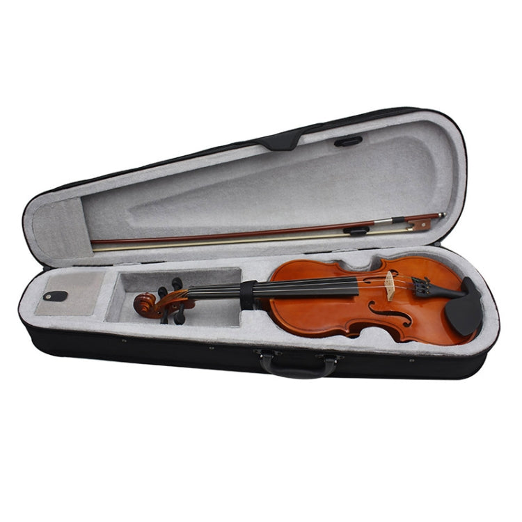 4/4 Full Size Acoustic Violin Handmade Solid Wood Violin - Stringed Instruments by buy2fix | Online Shopping UK | buy2fix