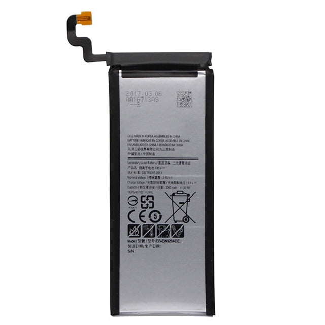 3000mAh Li-Polymer Battery EB-BN920ABE for Samsung Galaxy Note 5 / N9200 / N920t / N920c - For Samsung by buy2fix | Online Shopping UK | buy2fix