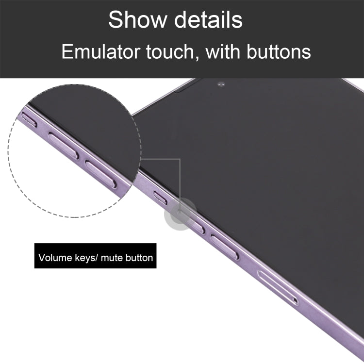 For iPhone 14 Pro Max Black Screen Non-Working Fake Dummy Display Model(Deep Purple) - For iPhone & iPad by buy2fix | Online Shopping UK | buy2fix