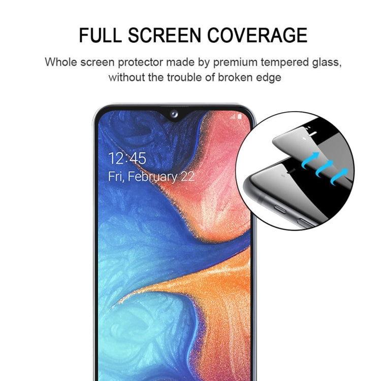 Full Glue Full Cover Screen Protector Tempered Glass film for Galaxy A30 & A50 & M30 & A40S - Samsung Accessories by buy2fix | Online Shopping UK | buy2fix