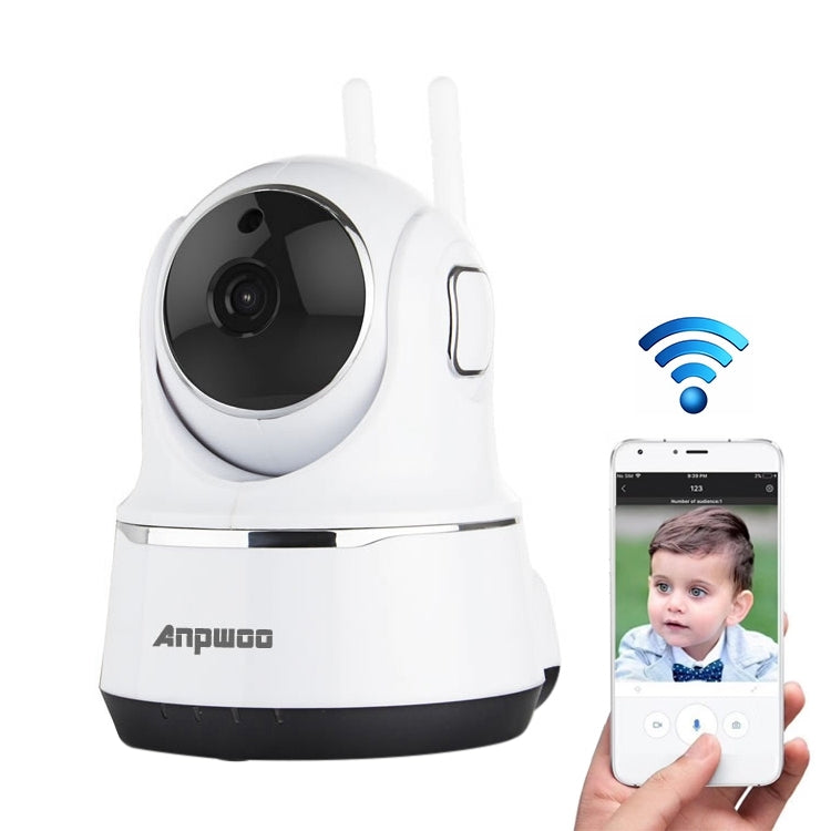 Anpwoo Guardian 2.0MP 1080P 1/3 inch CMOS HD WiFi IP Camera, Support Motion Detection / Night Vision(White) - Security by Anpwoo | Online Shopping UK | buy2fix