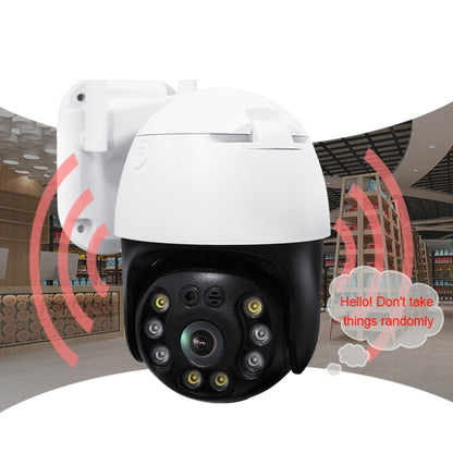 QX36 1080P 3.0MP 3.6mm Lens IP65 Waterproof PTZ 360 Degree Rotating WIFI Camera, Support Day and Night Full Color & Two-way Voice Intercom & Motion Humanoid Detection & Video Playback & 128GB TF Card, US Plug - Security by buy2fix | Online Shopping UK | buy2fix