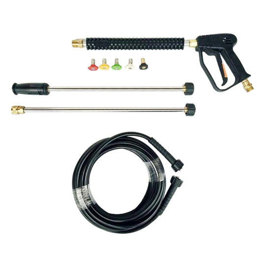 3000 PSI Car Water Power Washer High Pressure Spray Gun with 2 Extension Wand & 5 Nozzles - Car Washer & Accessories by buy2fix | Online Shopping UK | buy2fix