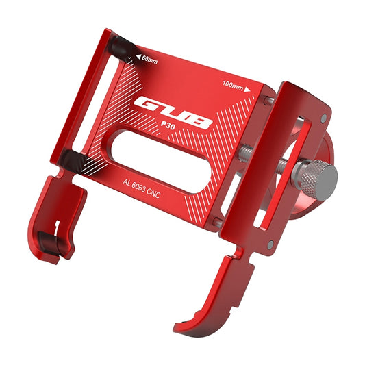 GUB P30 Aluminum Bike Phone Holder(Red) - Outdoor & Sports by GUB | Online Shopping UK | buy2fix