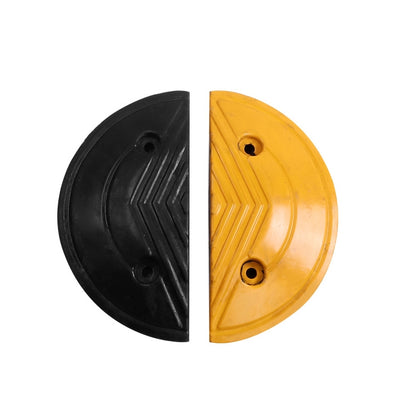 Pair Of Special Round Heads For Rubber Speed Bumps, Diameter: 35cm - Speed Bumps by buy2fix | Online Shopping UK | buy2fix