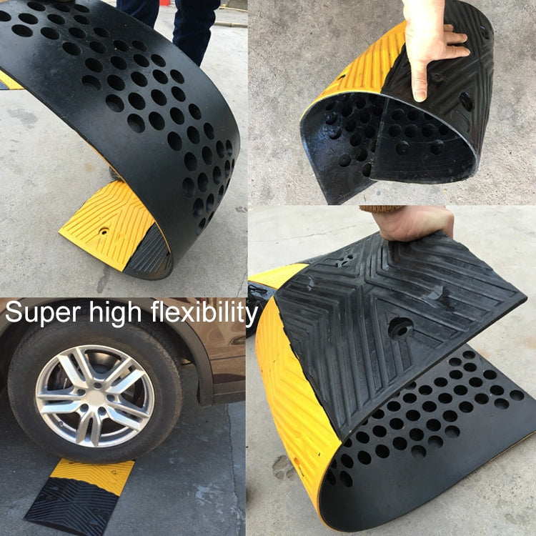 Pair Of Special Round Heads For Rubber Speed Bumps, Diameter: 35cm - Speed Bumps by buy2fix | Online Shopping UK | buy2fix