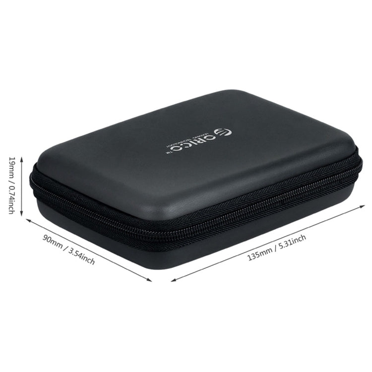 ORICO PHB-25 2.5 inch SATA HDD Case Hard Drive Disk Protect Cover Box(Black) - Hard Drive Bags & Cases by ORICO | Online Shopping UK | buy2fix