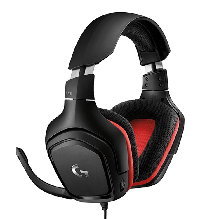 Logitech G331 Dolby 7.1 Surround Sound Stereo Folding Noise Reduction Competition Gaming Headset - Multimedia Headset by Logitech | Online Shopping UK | buy2fix