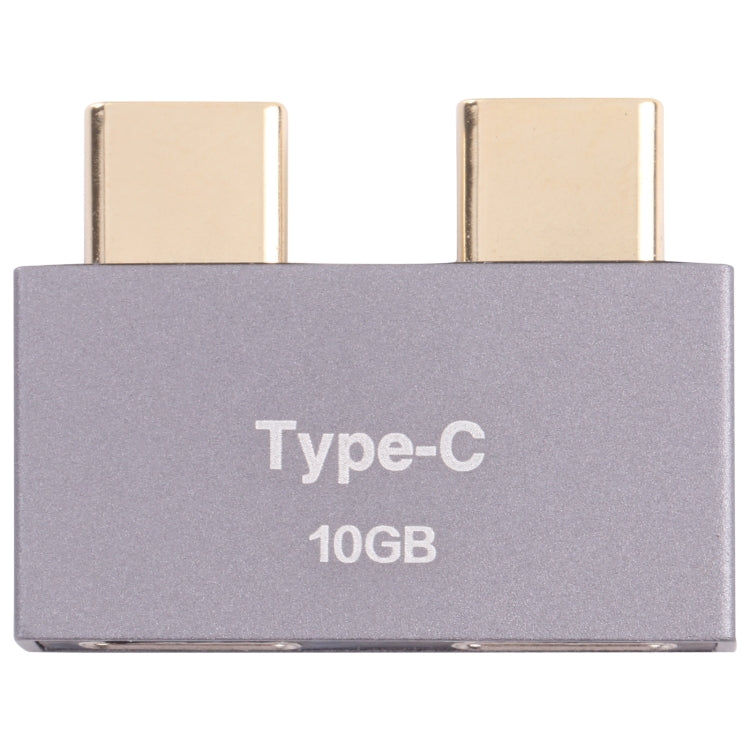 Double USB-C / Type-C Male to Double USB-C / Type-C Female Adapter - Computer & Networking by buy2fix | Online Shopping UK | buy2fix