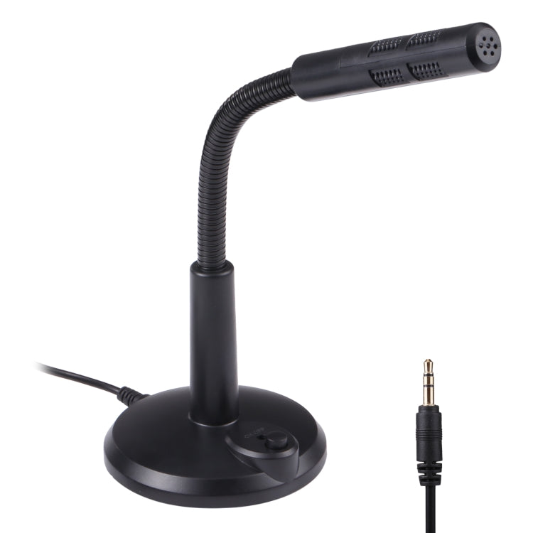 M-309 3.5mm Plug Drive-free Computer Microphone(Black) - Microphone by buy2fix | Online Shopping UK | buy2fix