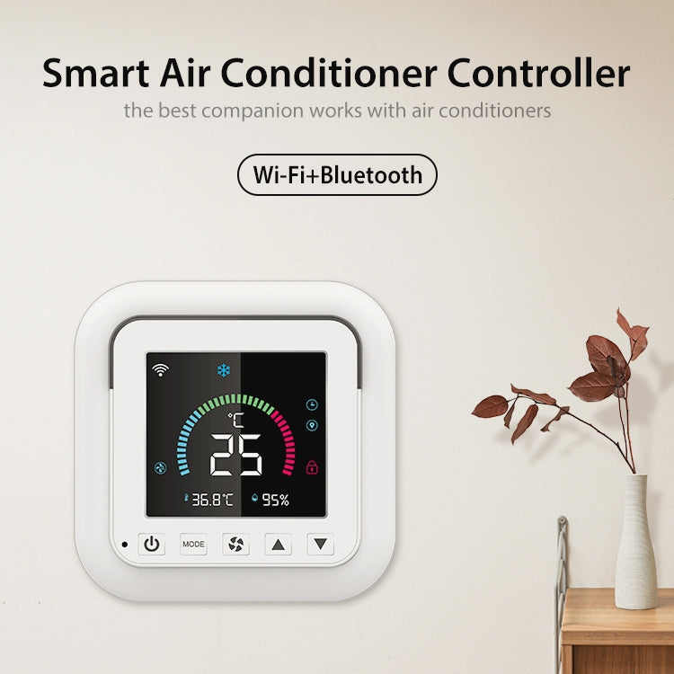 NEO NAS-RT01W WiFi Smart Color Screen Infrared Air Conditioner Controller Thermostat(White) - Consumer Electronics by NEO | Online Shopping UK | buy2fix