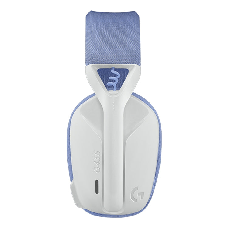 Logitech G435 Wireless Bluetooth Dual Mode Gaming Headset (White) - Multimedia Headset by Logitech | Online Shopping UK | buy2fix