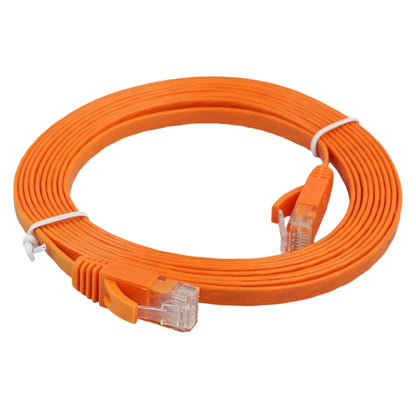 3m CAT6 Ultra-thin Flat Ethernet Network LAN Cable, Patch Lead RJ45 (Orange) - Lan Cable and Tools by buy2fix | Online Shopping UK | buy2fix