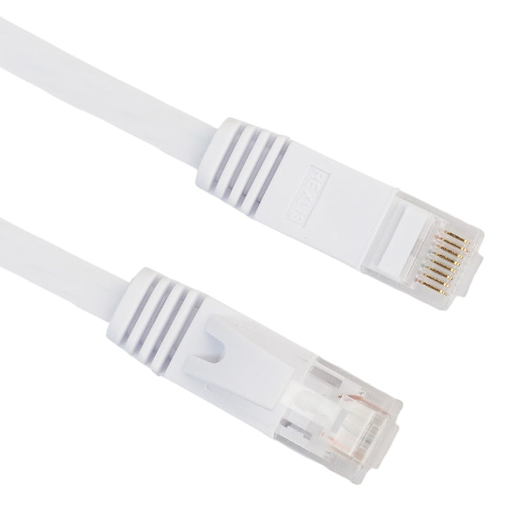 3m CAT6 Ultra-thin Flat Ethernet Network LAN Cable, Patch Lead RJ45 (White) - Lan Cable and Tools by buy2fix | Online Shopping UK | buy2fix