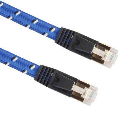 10m Gold Plated CAT-7 10 Gigabit Ethernet Ultra Flat Patch Cable for Modem Router LAN Network, Built with Shielded RJ45 Connector - Lan Cable and Tools by buy2fix | Online Shopping UK | buy2fix