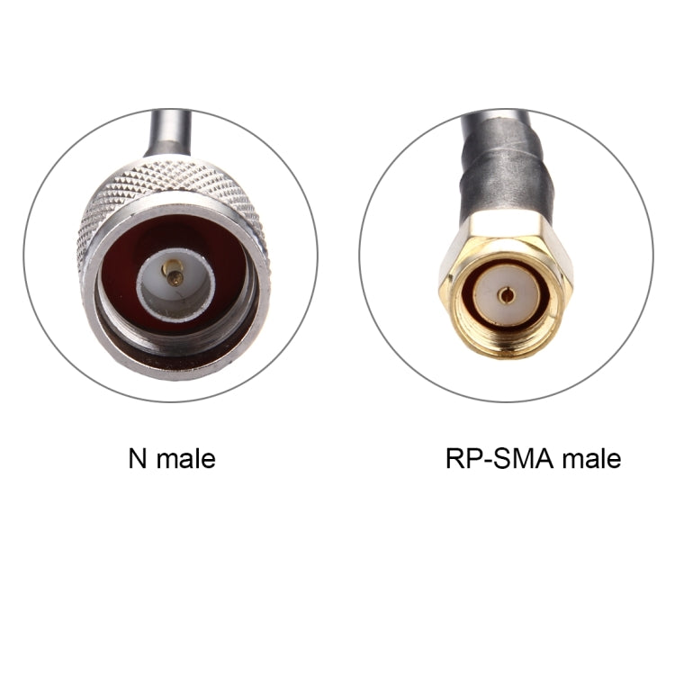 5m RP-SMA Male to N Male RG58 Cable - Connectors by buy2fix | Online Shopping UK | buy2fix