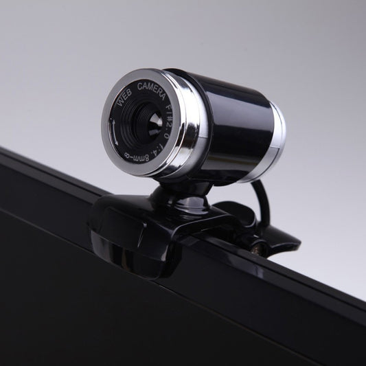 HXSJ A860 30fps 480P HD Webcam for Desktop / Laptop, with 10m Sound Absorbing Microphone, Length: 1.4m(Black) - HD Camera by HXSJ | Online Shopping UK | buy2fix