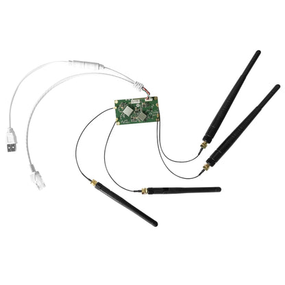 VM5G 1200Mbps 2.4GHz & 5GHz Dual Band WiFi Module with 4 Antennas, Support IP Layer / MAC Layer Transparent Transmission, Applied to Repeater / Bridge & AP & Remote Video Transmission - Network Hardware by buy2fix | Online Shopping UK | buy2fix