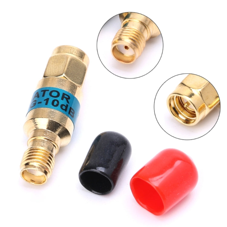 2W 10dBi SMA-JK Male to Female DC-6.0GHz Frequency RF Coaxial Attenuator - Consumer Electronics by buy2fix | Online Shopping UK | buy2fix