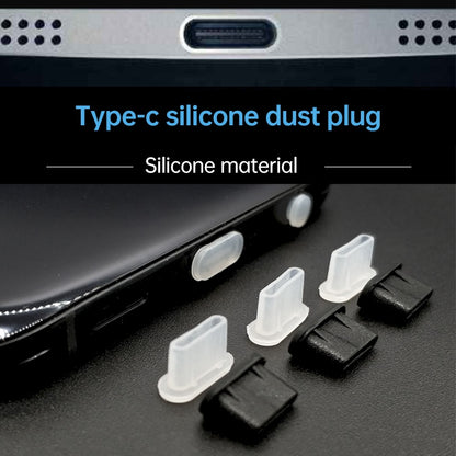 20 PCS Silicone Anti-Dust Plugs for USB-C / Type-C Port(Transparent) - Computer & Networking by buy2fix | Online Shopping UK | buy2fix